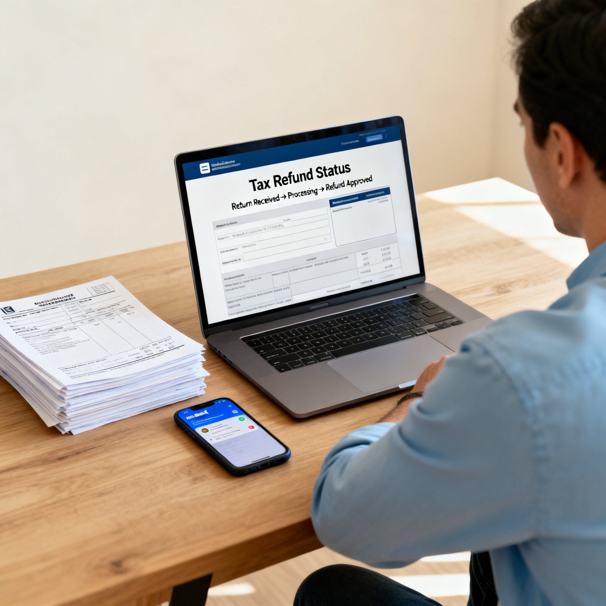 Checking when's the tax refund schedule