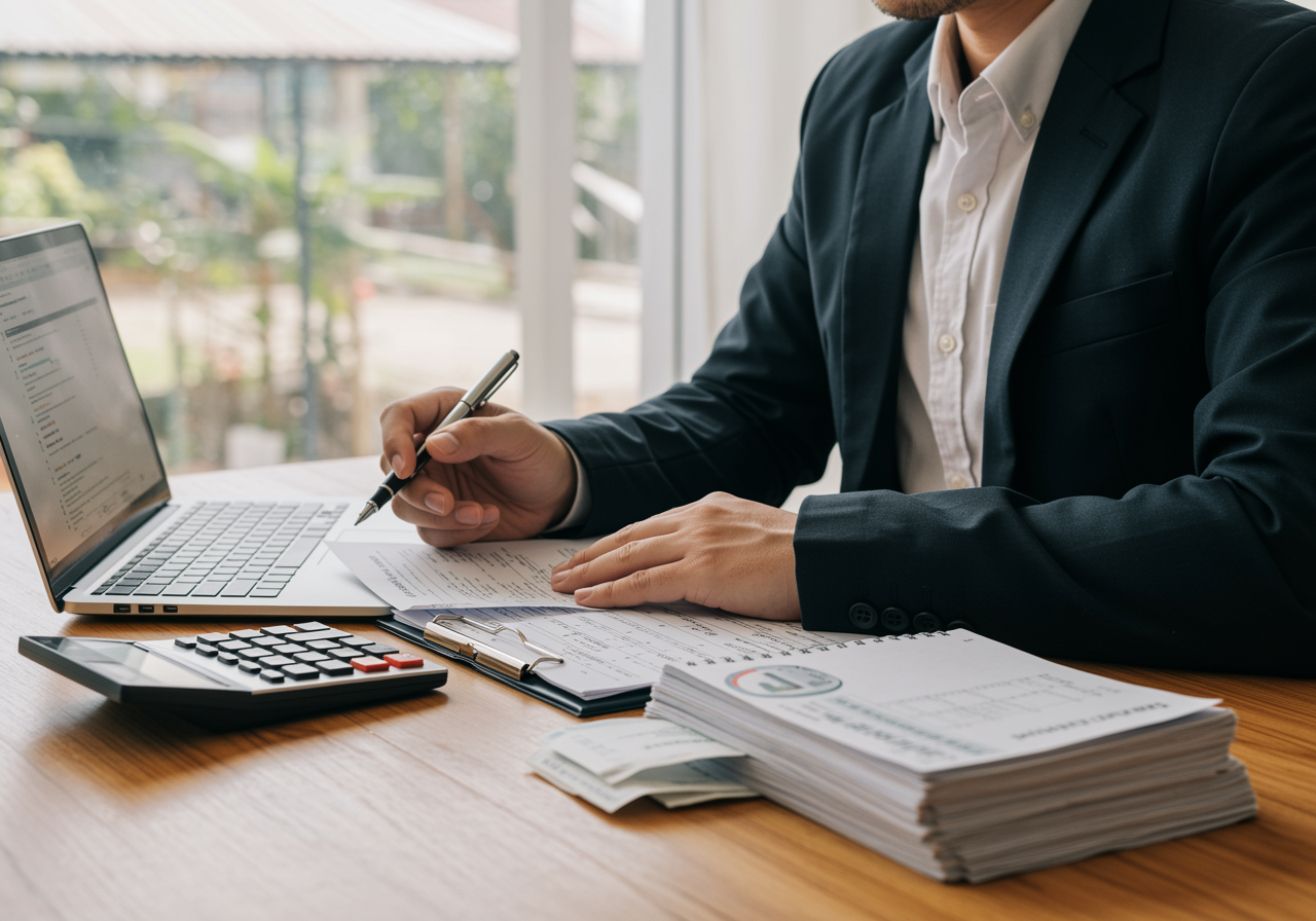 Person checking what IRS payment plan is eligible