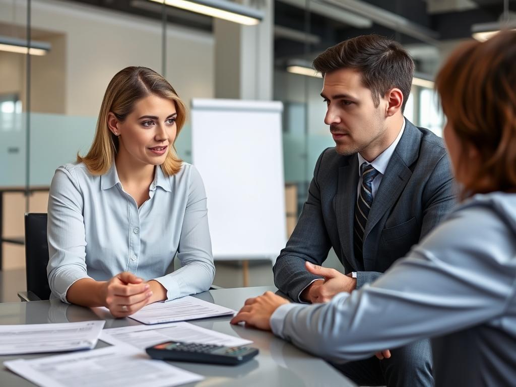 Person reviewing IRS Fresh Start Program options with a tax professional