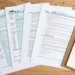 Documents for tax preparation