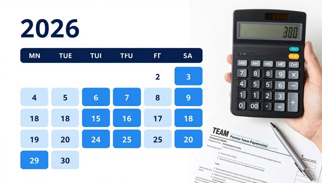 estimated tax payment calendar and deadlines