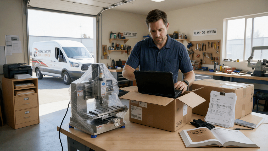 Business owner placing new equipment into service to qualify for Section 179 and bonus depreciation
